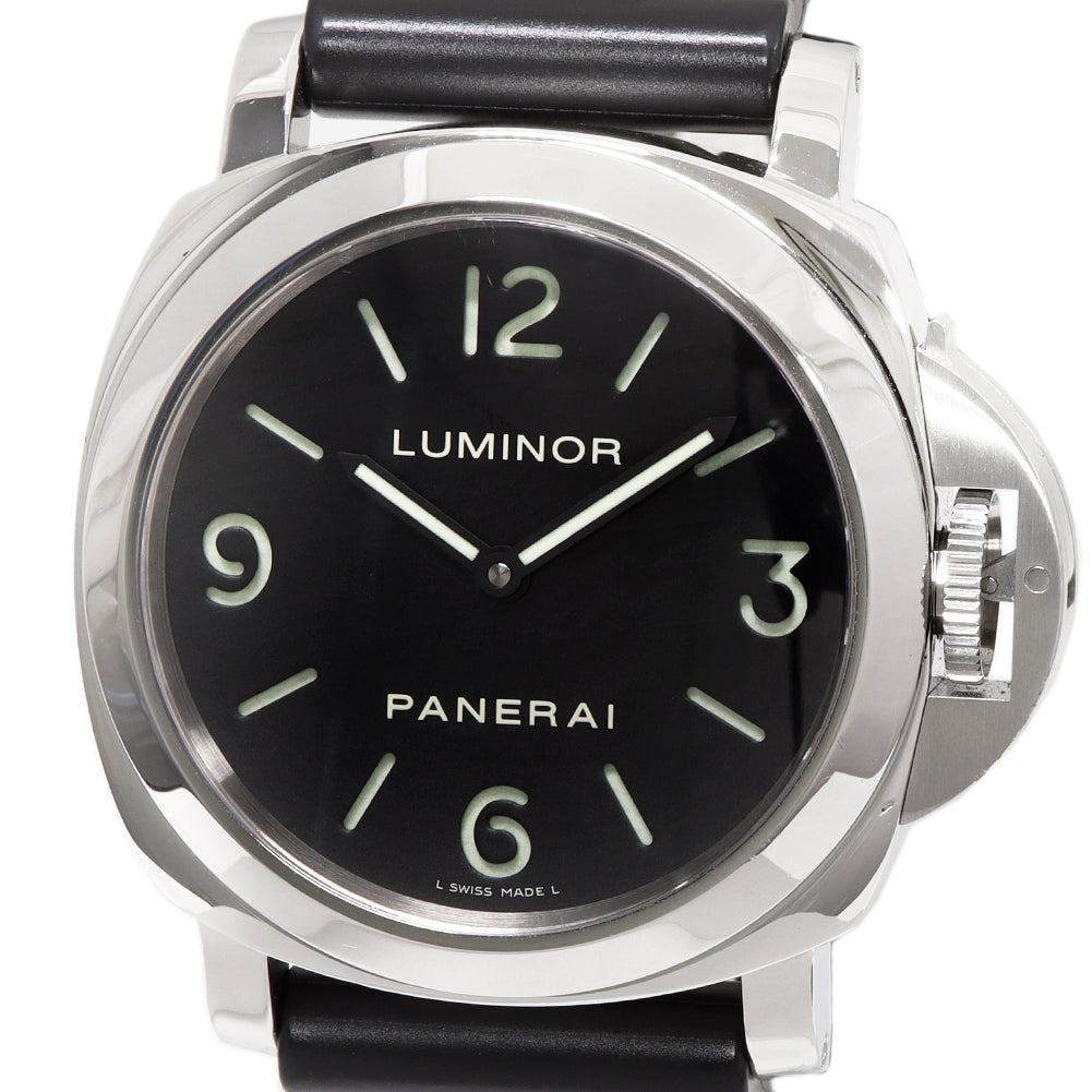 Panerai Luminor Base PAM00112 Stainless Steel Manual Watch in Great Condition