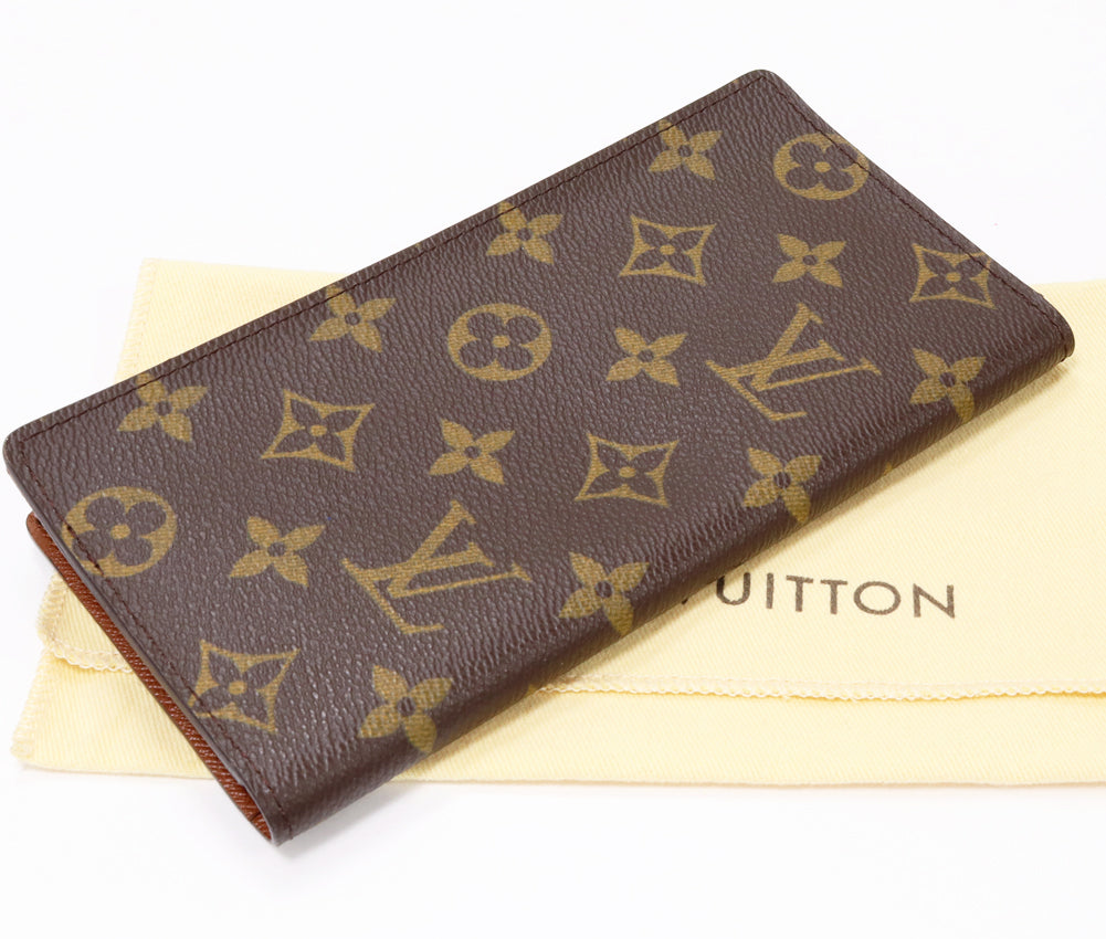 Louis Vuitton Monogram Long Wallet M60825 in Great Condition