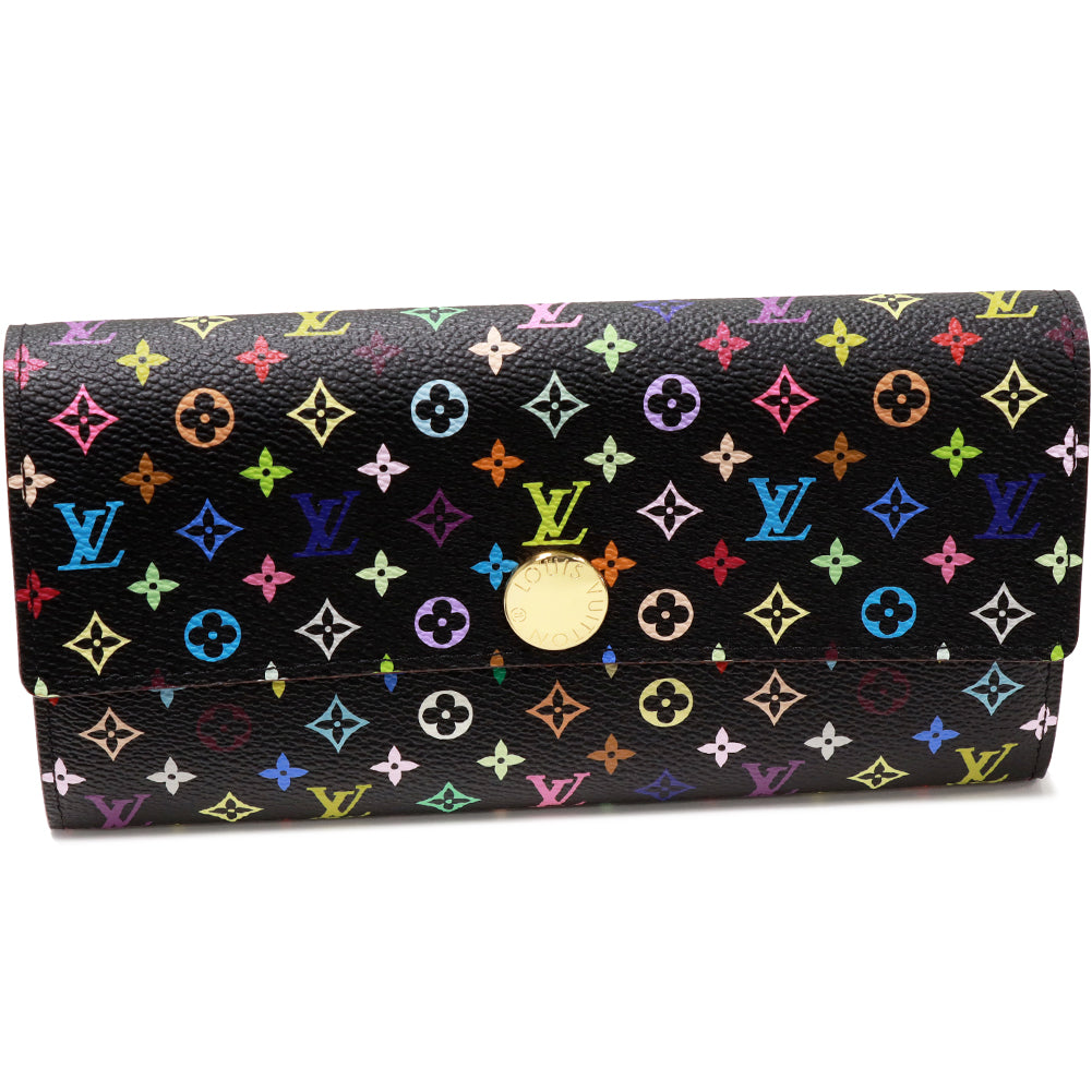 Louis Vuitton Monogram Canvas Long Wallet with Coin Pocket M93747 in Pristine Condition