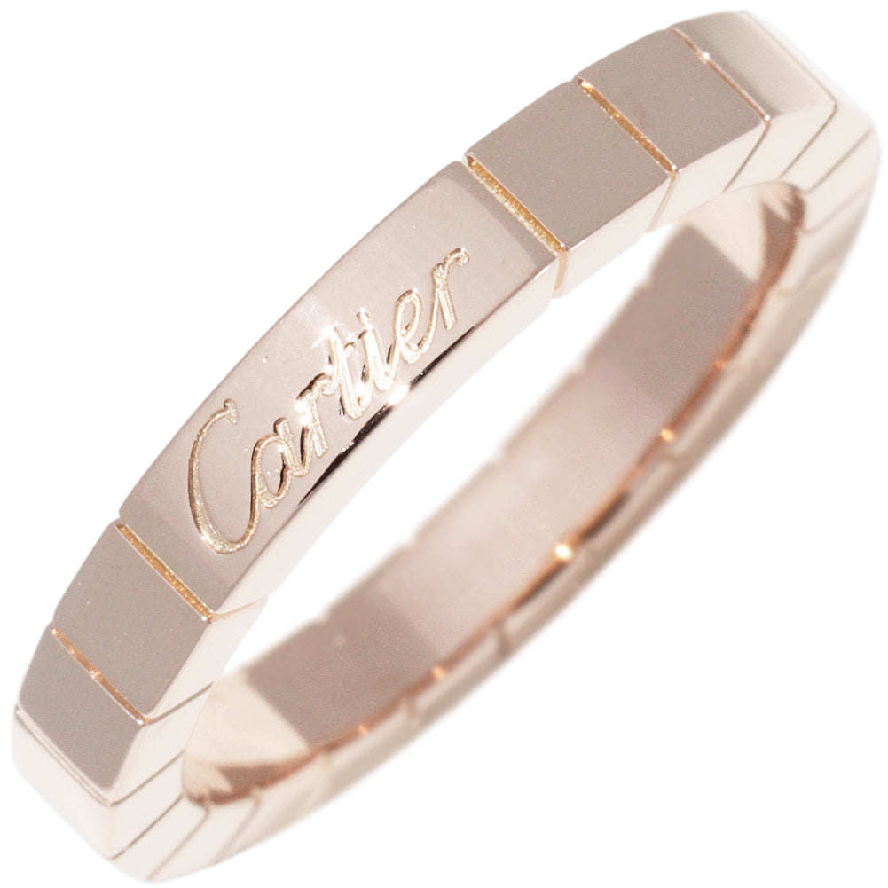 Cartier K18PG Lanieres Ring B40483