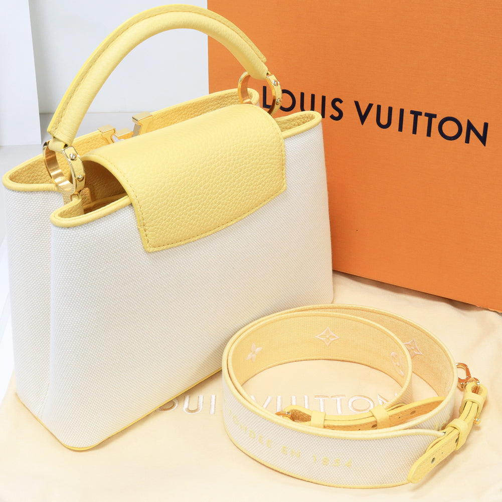 Louis Vuitton Capucines BB Handbag M59873 in Pristine Condition