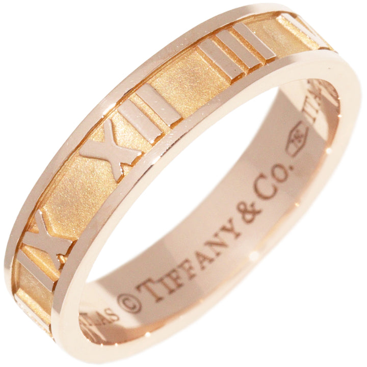 Tiffany & Co Atlas Narrow Ring K18PG