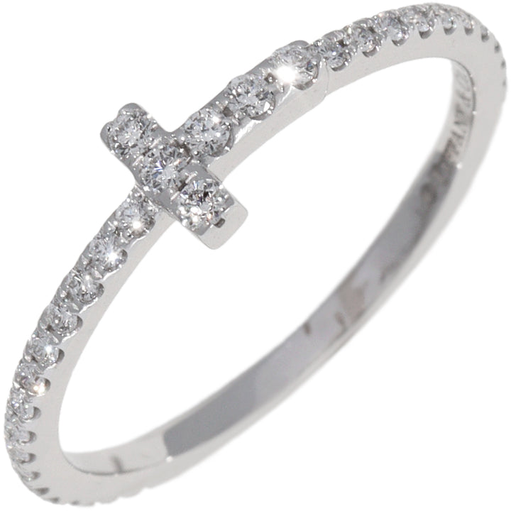 Tiffany & Co K18WG Diamond Ring