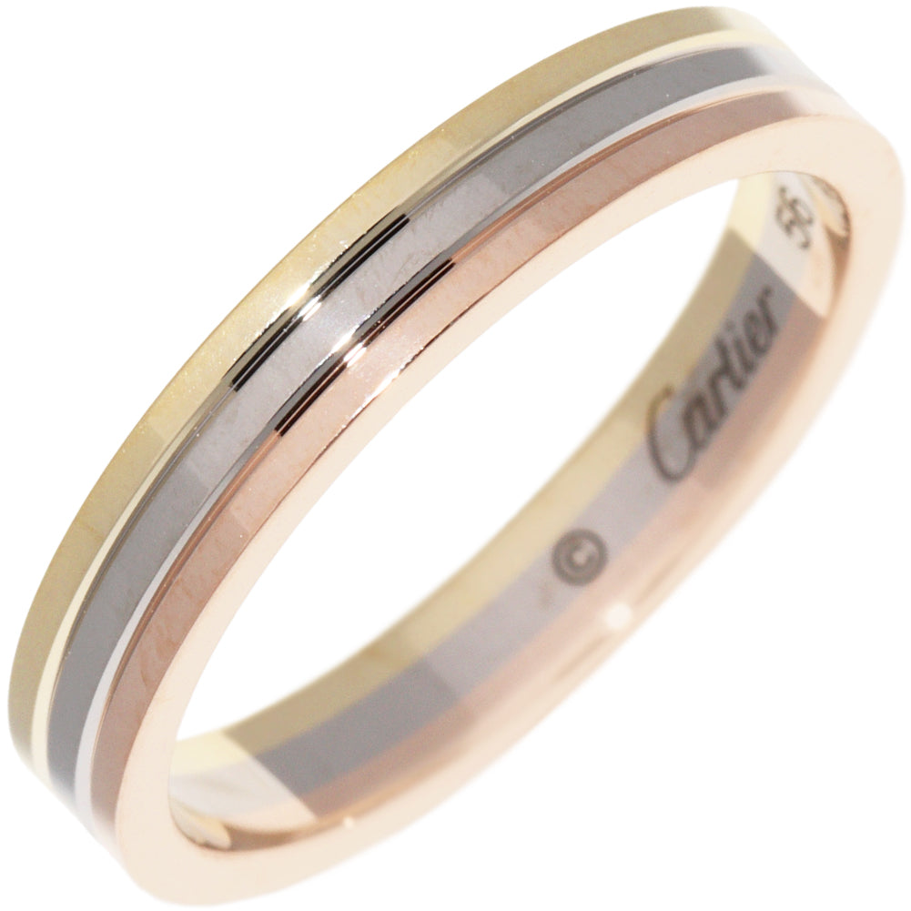 Cartier K18YG K18WG K18PG Vendome Ring B40522 in Great Condition