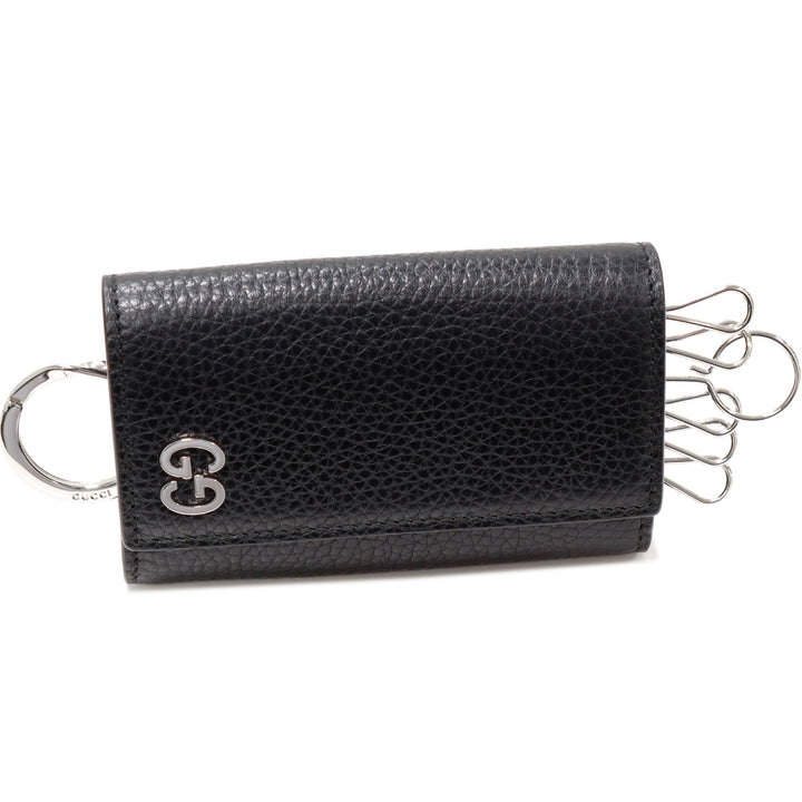 Gucci Key Case Interlocking G Black