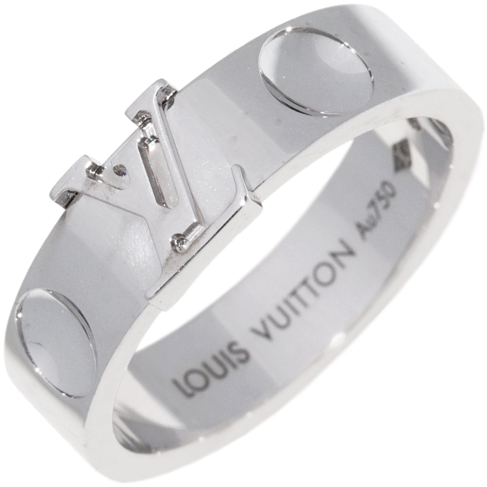 Louis Vuitton K18WG Ring Q9K97G in Great Condition