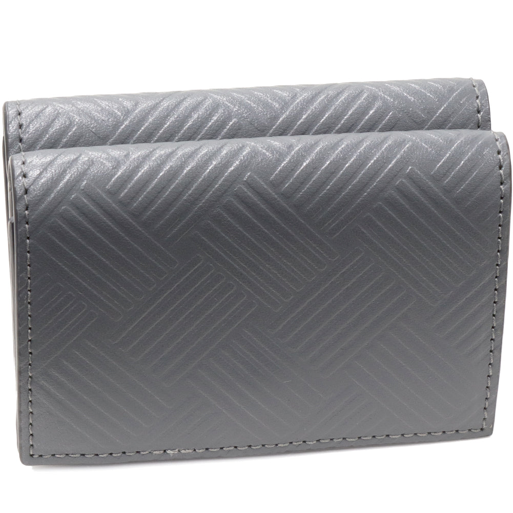 Bottega Veneta Tri-Fold Wallet Calf Leather Compact in Pristine Condition