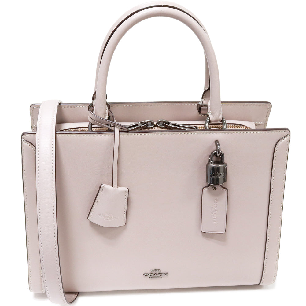 Coach Zoe Carryall Calf Handbag F49500 in Pristine Condition