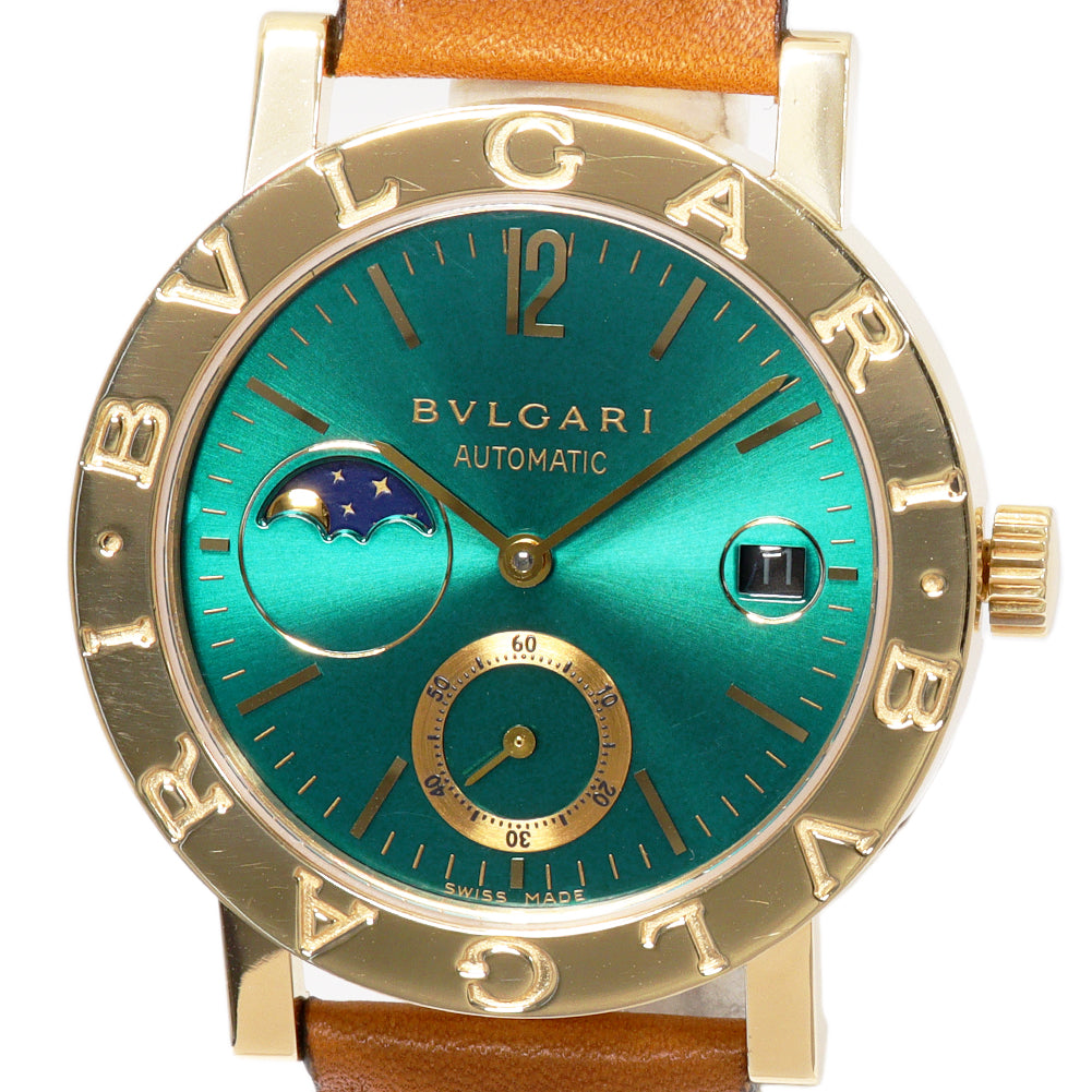 Bvlgari BB38GLMP Moonphase Automatic Watch