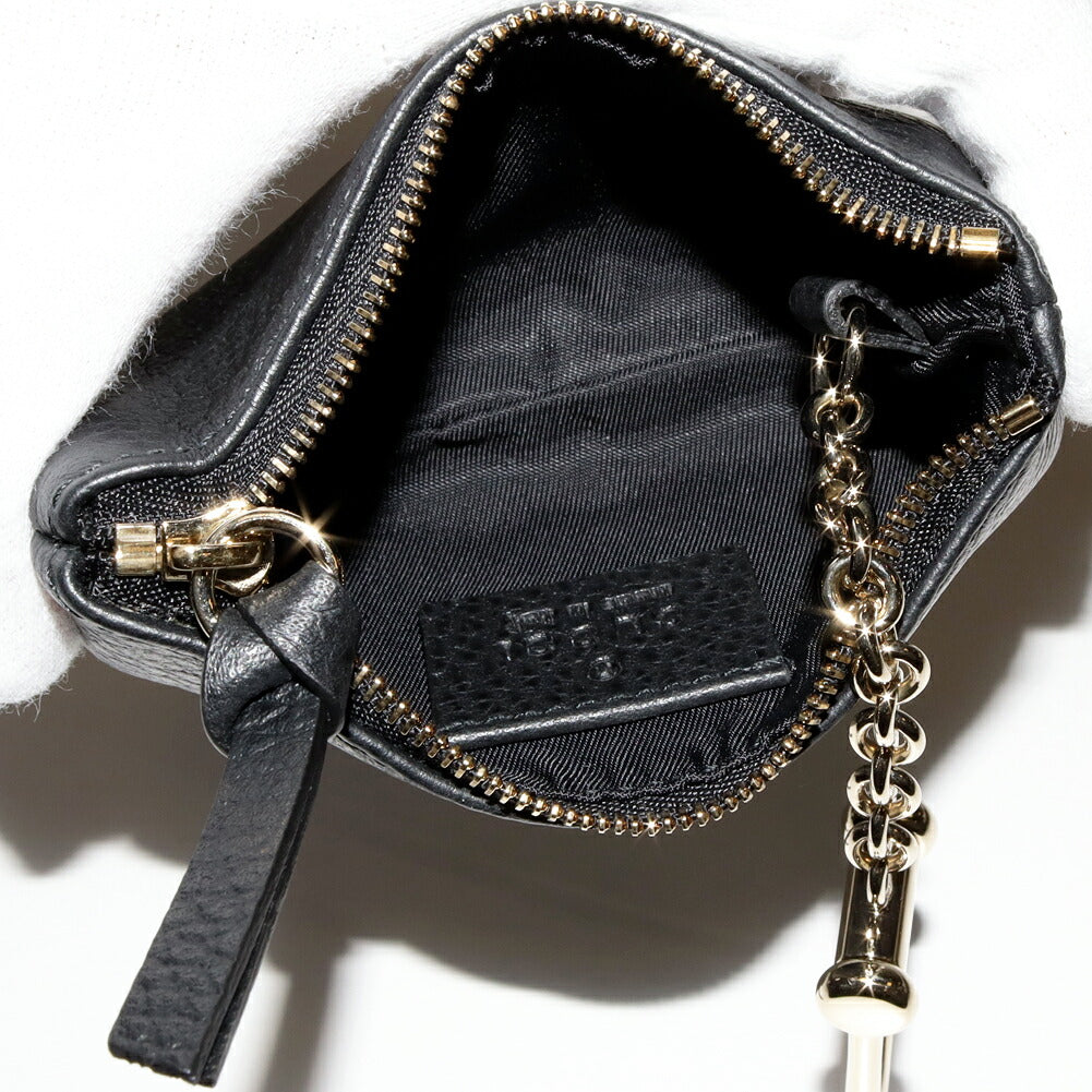 Gucci Coin Case with Key Ring Black