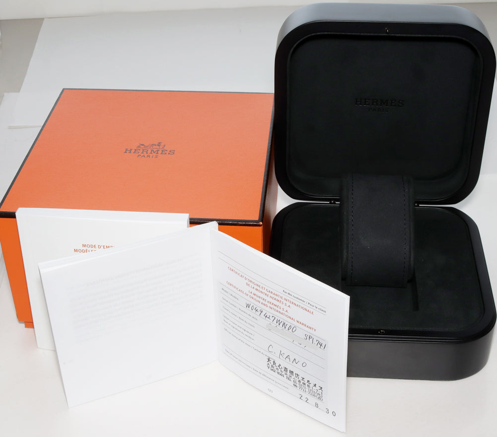 Hermes H08 42mm Automatic Watch SP1.741 in Great Condition