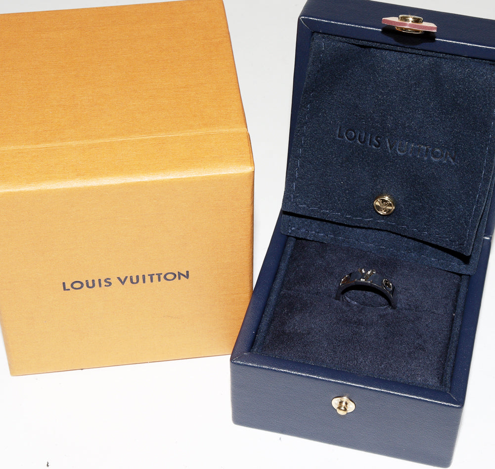 Louis Vuitton K18WG White Gold Ring Q9K97G in Great Condition