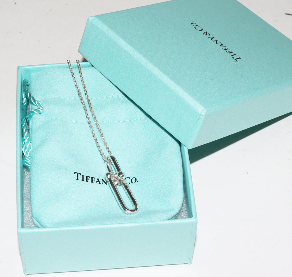 Tiffany & Co Silver Pendant Necklace