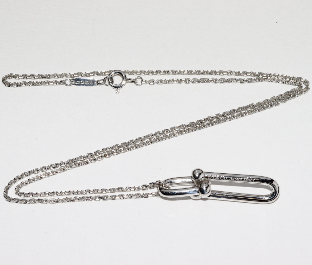 Tiffany & Co Silver Pendant Necklace