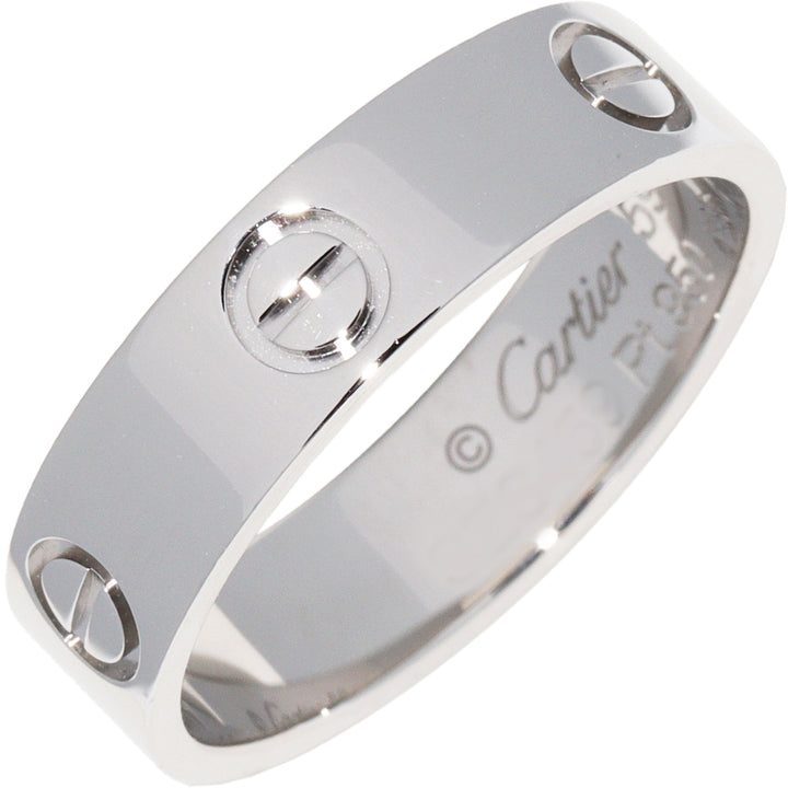 Cartier Pt950 Love Ring B40849 in Great Condition