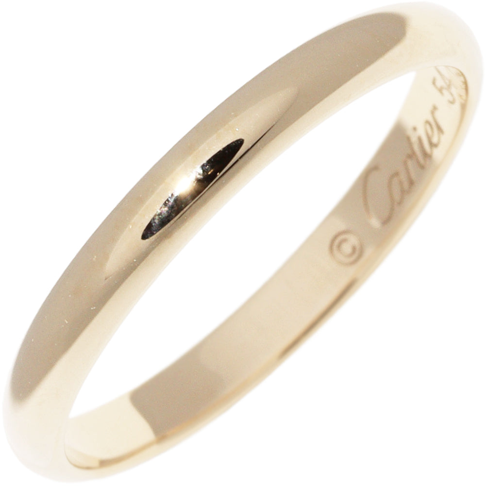 Cartier K18YG Classic Wedding Ring B40023