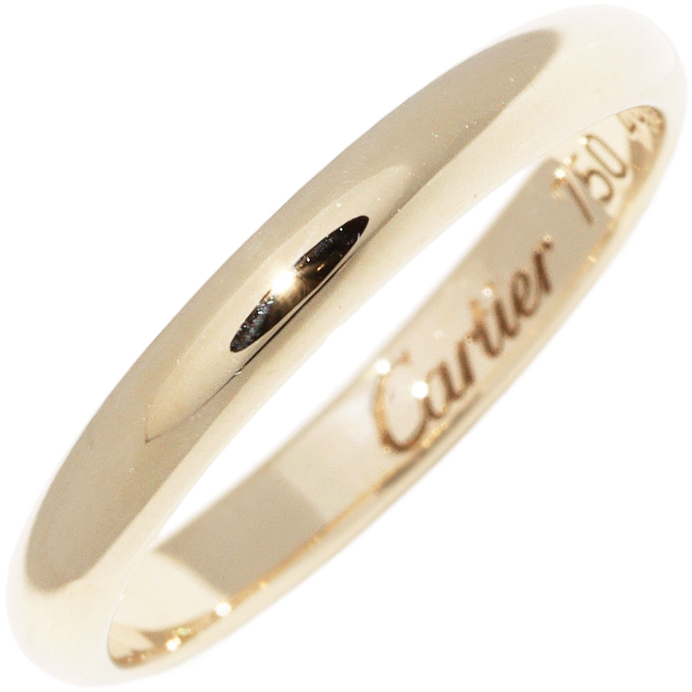 Cartier K18YG Classic Wedding Ring B40023