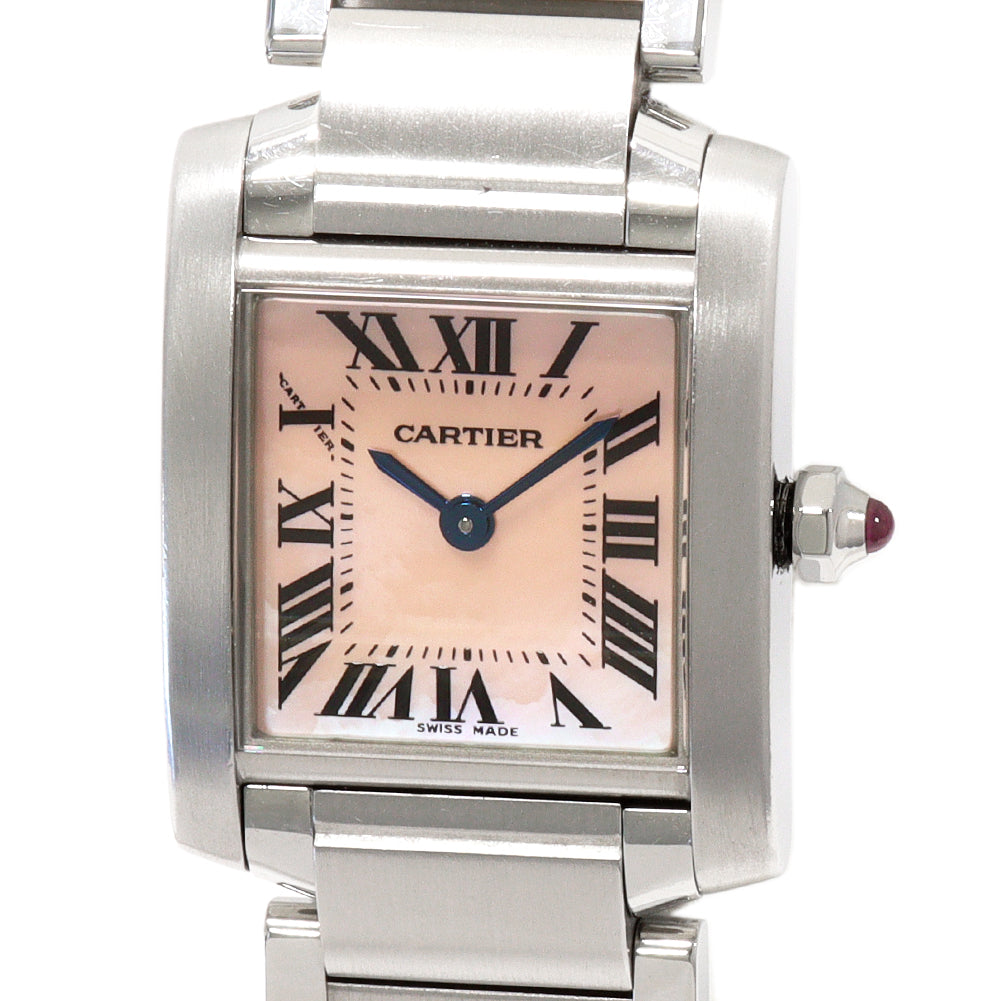 Cartier Tank Française SM Quartz Watch W51028Q3 in Great Condition