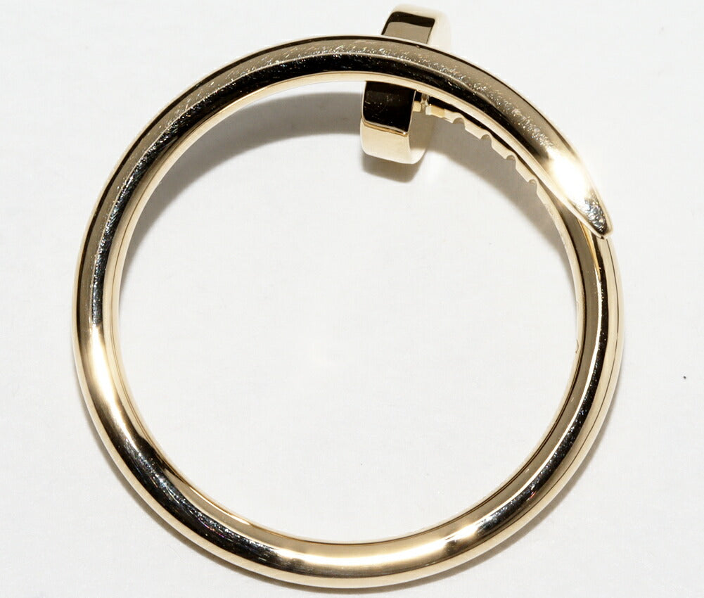 Cartier K18YG Juste Un Clou Ring B42259 in Great Condition