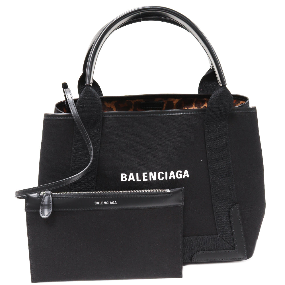 Balenciaga Canvas Calf Tote Bag 339933 in Pristine Condition