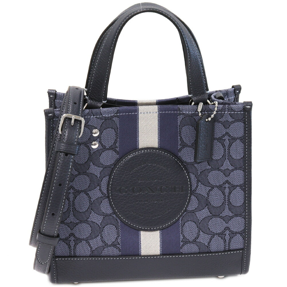 Coach Dempsey Tote 22 Canvas Bag C8417