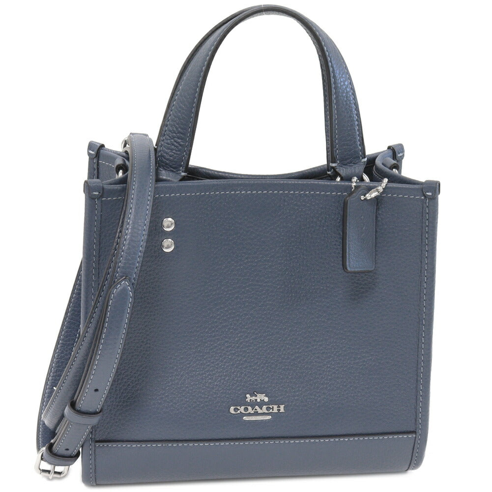 Coach Refined Pebble Leather Dempsey Tote 22 2WAY