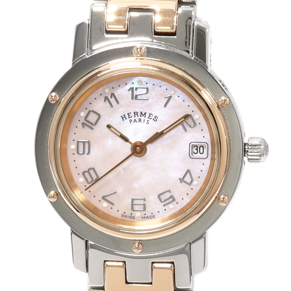 Hermes Clipper Quartz Watch CL4.221 in Great Condition