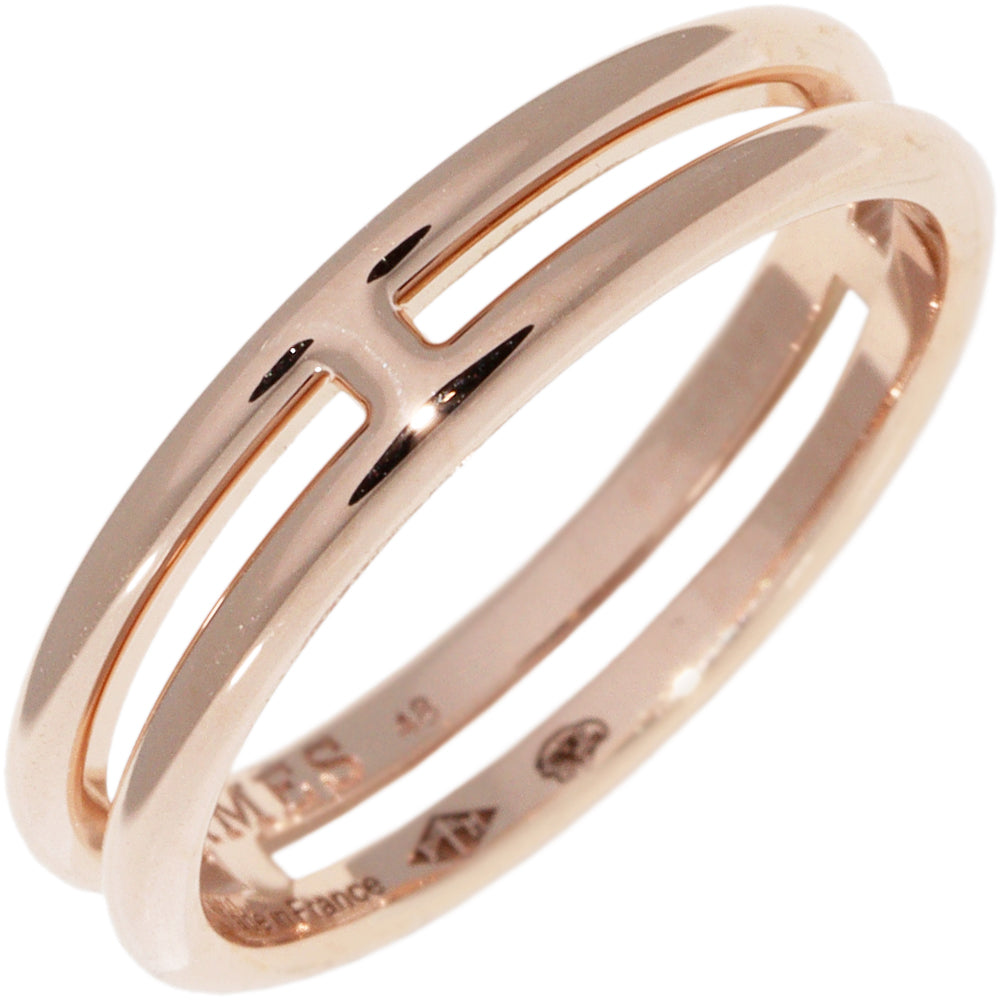 Hermes K18PG Arianne Ring H119836B 48