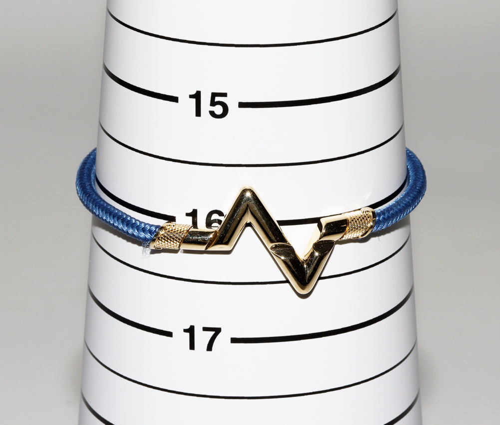 Louis Vuitton K18YG Upside Down PM Bracelet