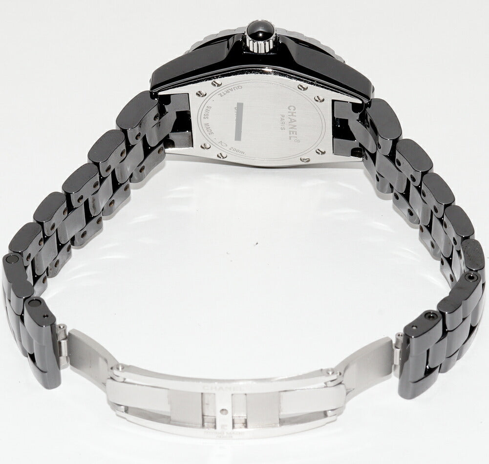 Chanel J12 H1625 Black Ceramic Quartz