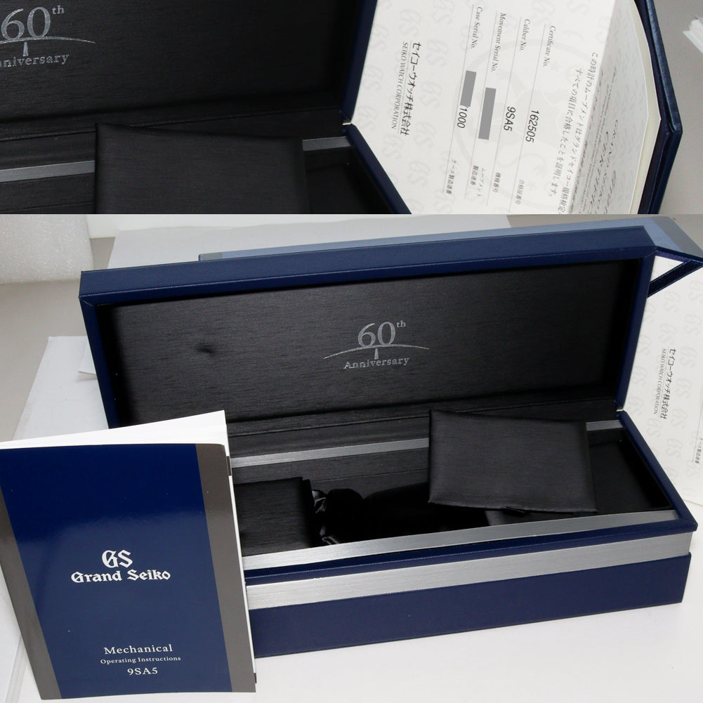 Seiko Grand Seiko 60th Anniversary Limited Edition Automatic Watch SLGH003 in Great Condition