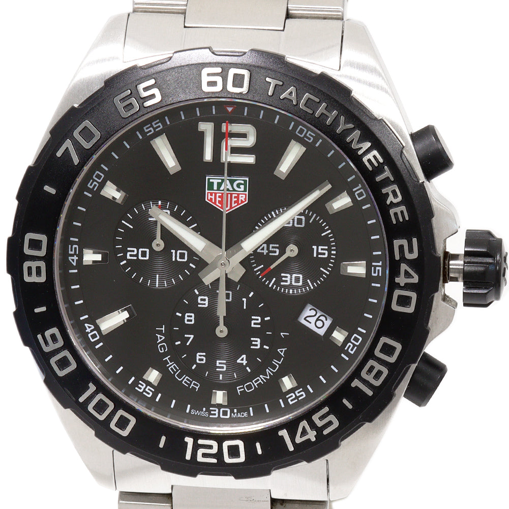 TAG Heuer Formula 1 Chrono CAZ1010 Men's Quartz Stainless Steel in Great Condition