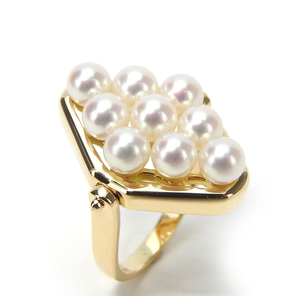 Tasaki K18YG Pearl Ring