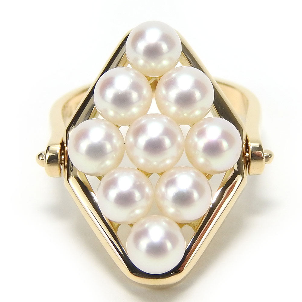 Tasaki K18YG Pearl Ring