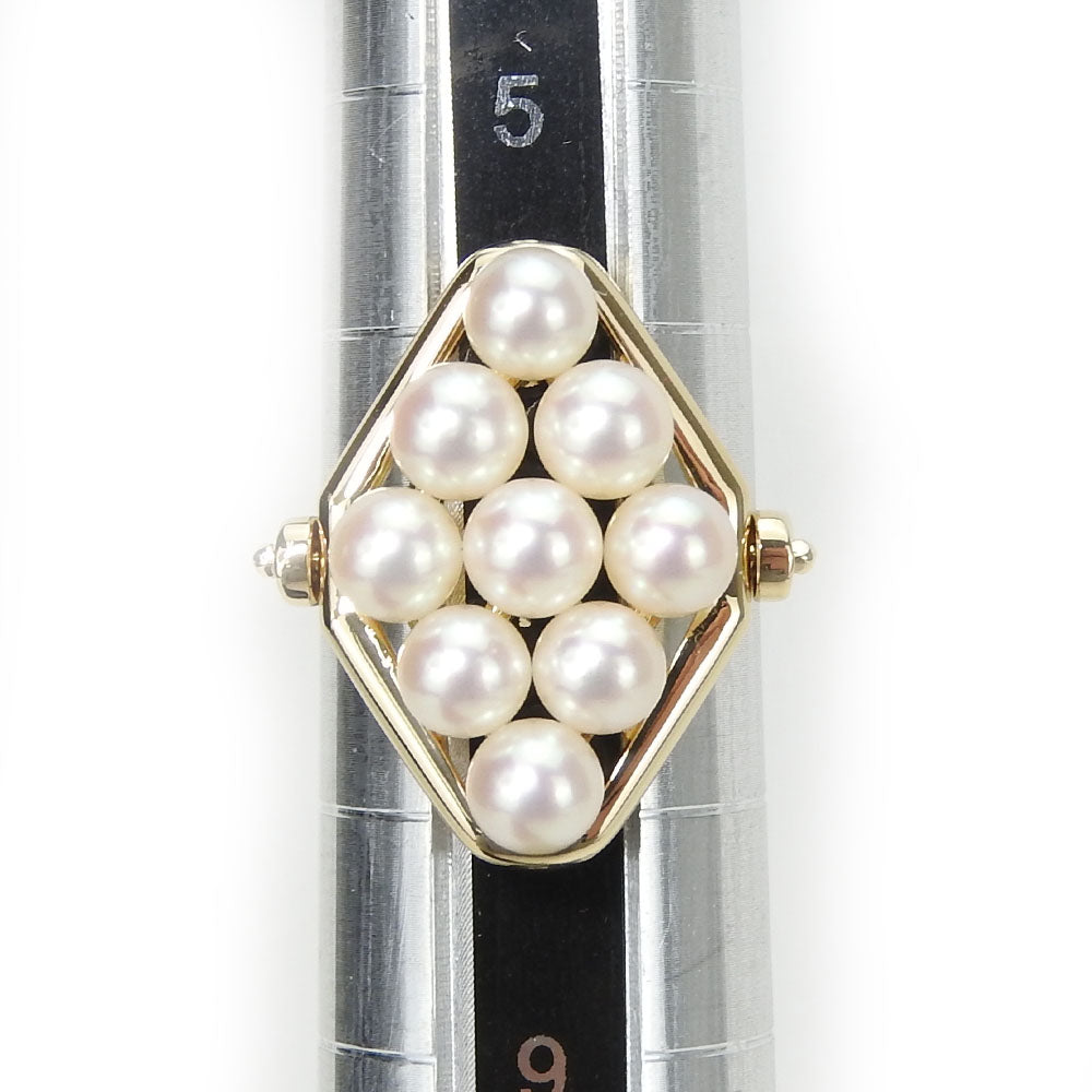 Tasaki K18YG Pearl Ring