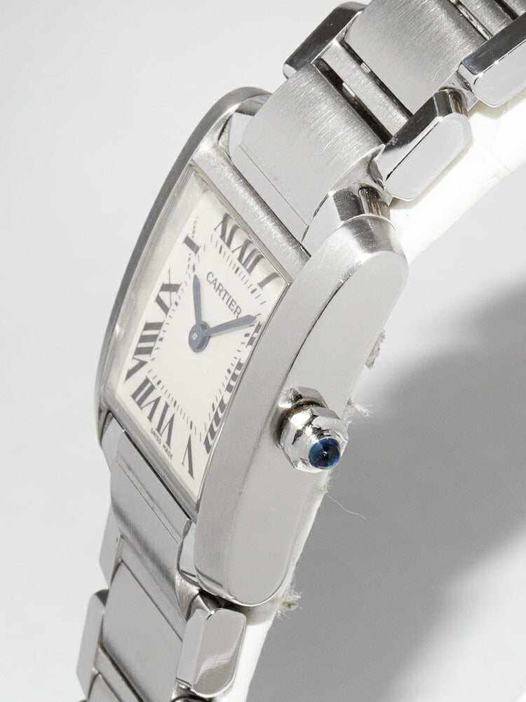 Cartier Tank Française SM Quartz Watch W51008Q3 in Great Condition