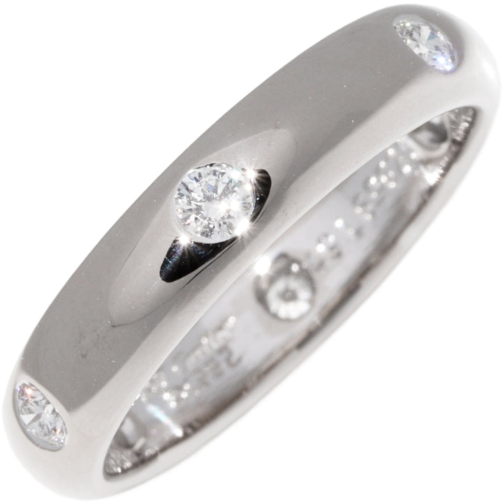 Cartier K18WG Diamond Stella Ring in Great Condition