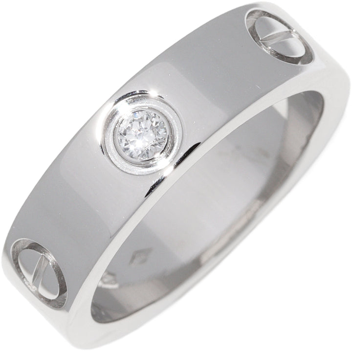 Cartier Pt950 Diamond Ring B40467 in Great Condition