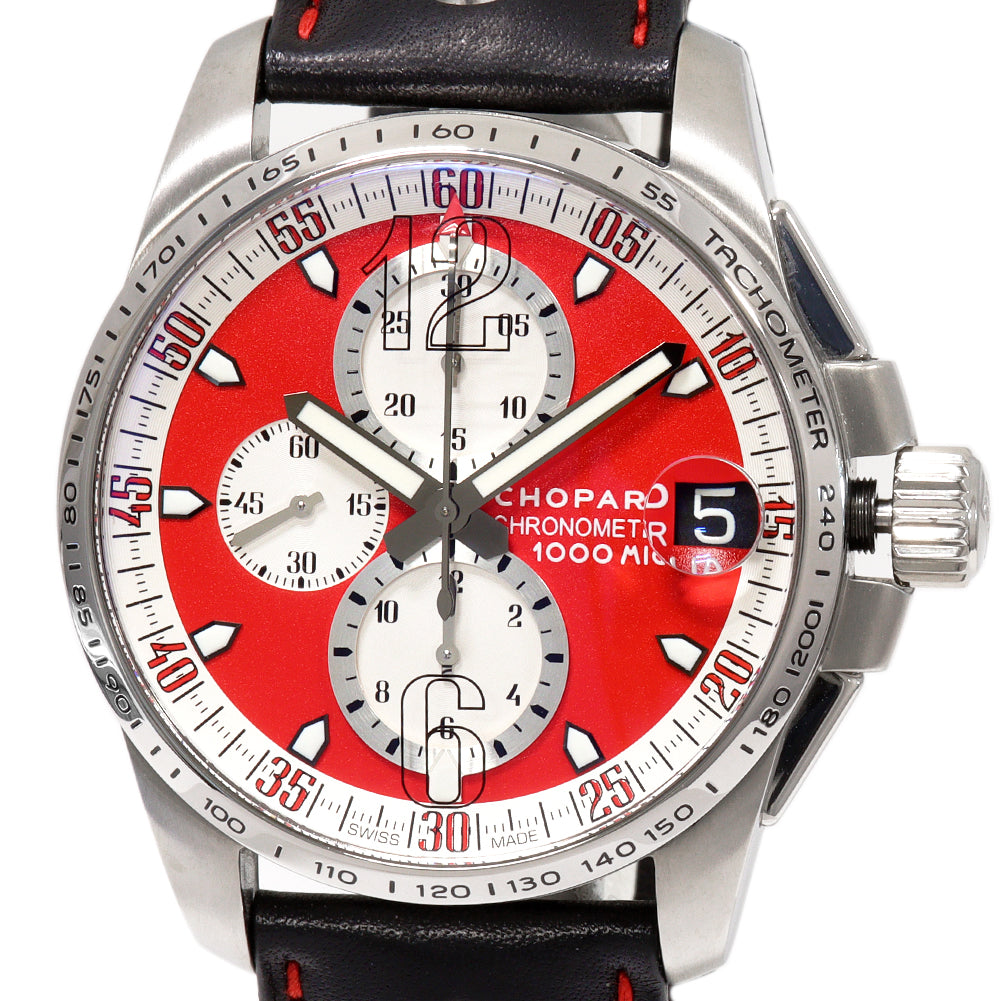 Chopard Mille Miglia GT XL Chrono Rosso Corsa Automatic Watch in Great Condition