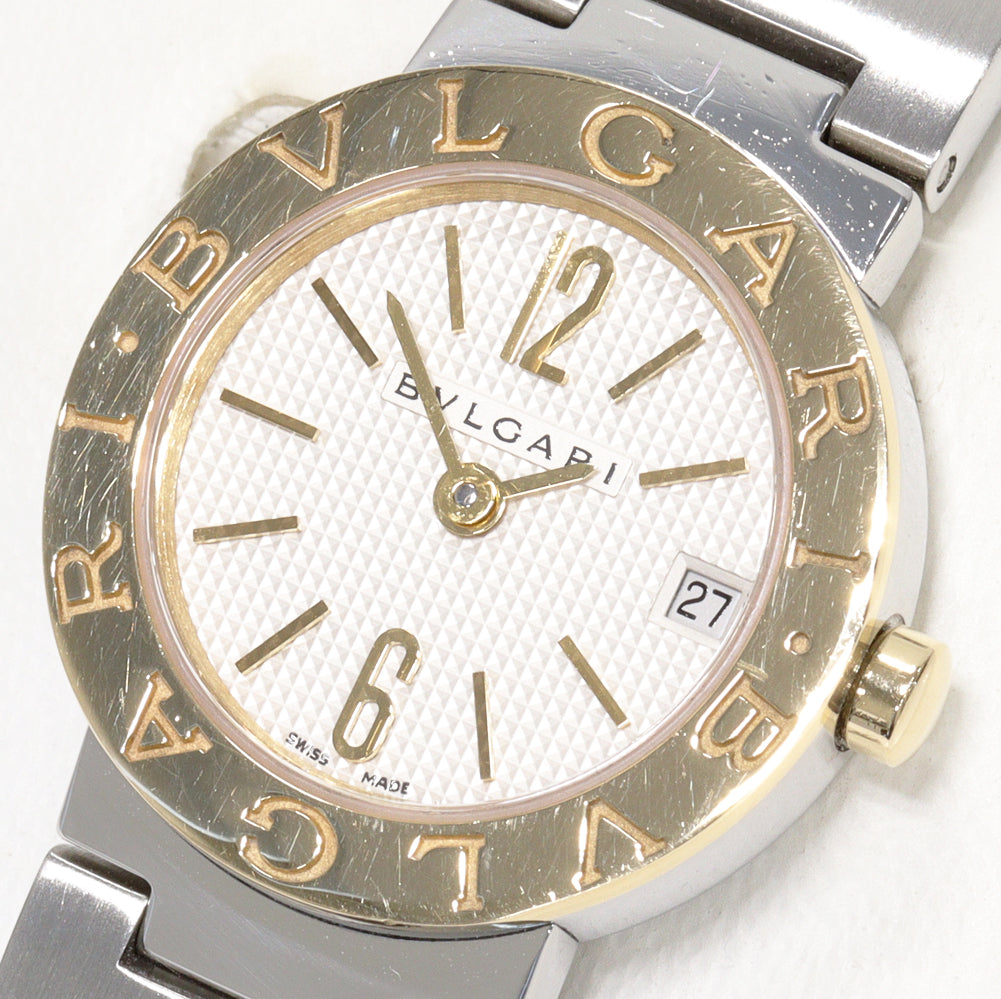 Bvlgari BB23SG Ladies Quartz Watch, Yellow Gold, Stainless Steel in Great Condition