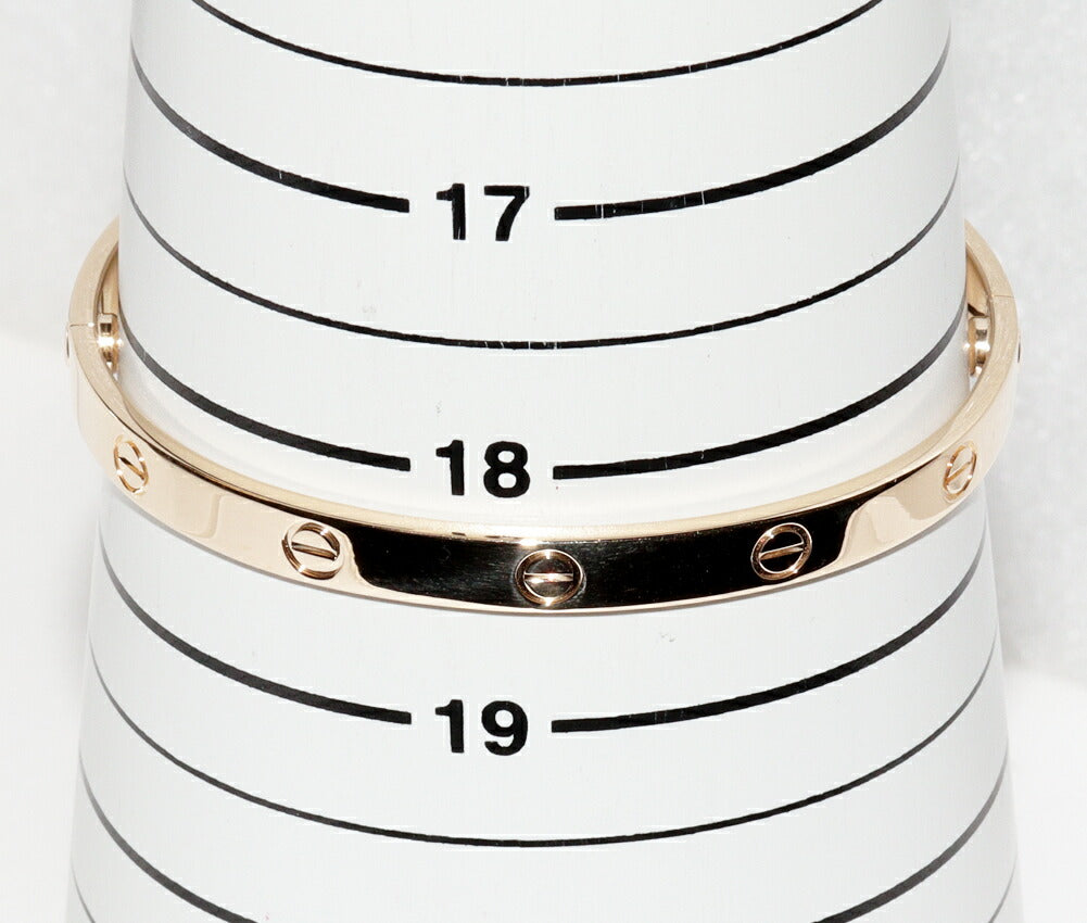 Cartier Love Bracelet Bangle K18YG B60355