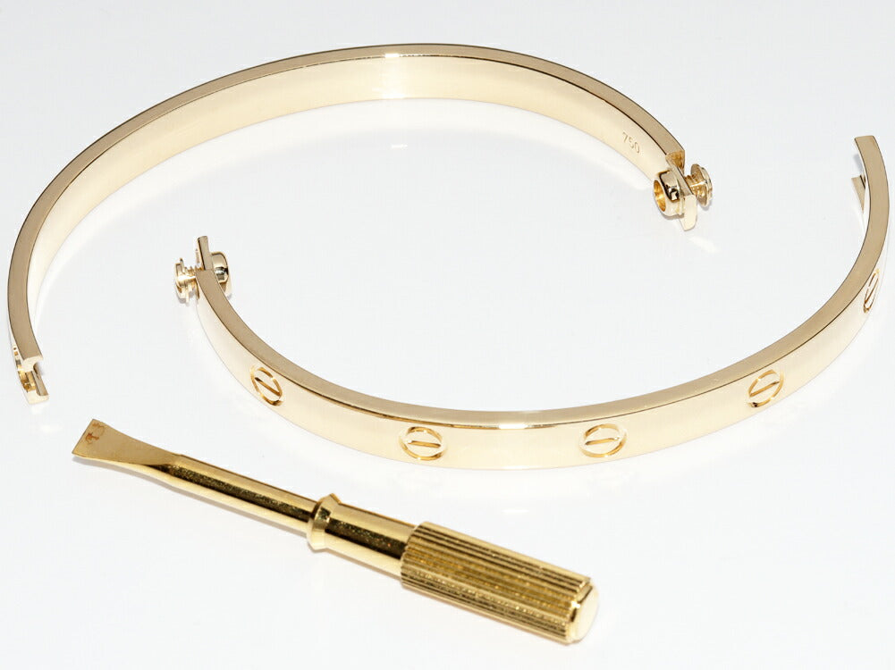 Cartier Love Bracelet Bangle K18YG B60355