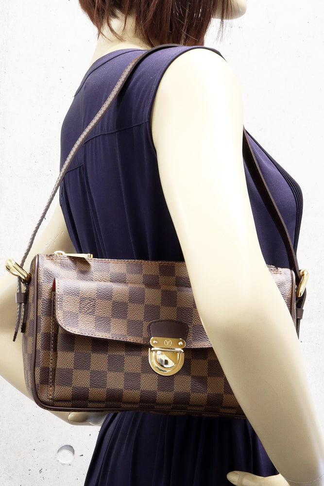 Louis Vuitton Damier Canvas Shoulder Bag N60006 in Pristine Condition