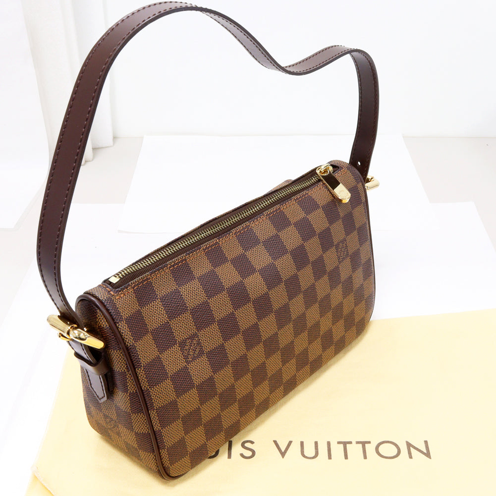 Louis Vuitton Damier Canvas Shoulder Bag N60006 in Pristine Condition