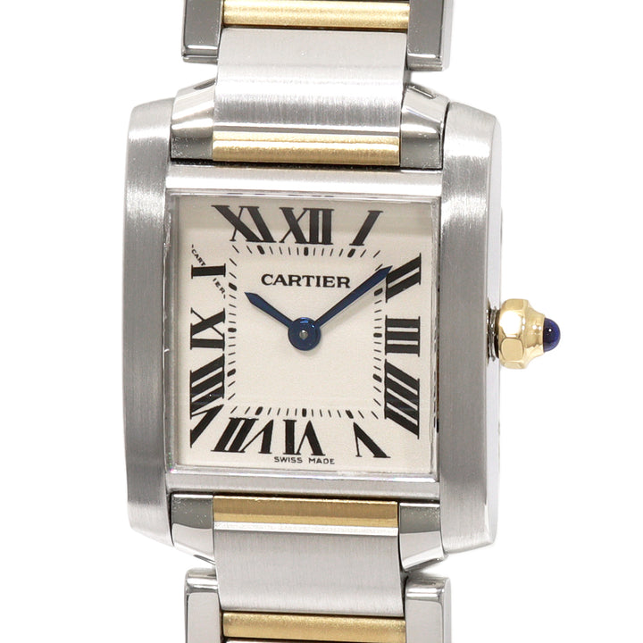 Cartier Tank Française SM W51007Q4 Stainless Steel Quartz in Great Condition