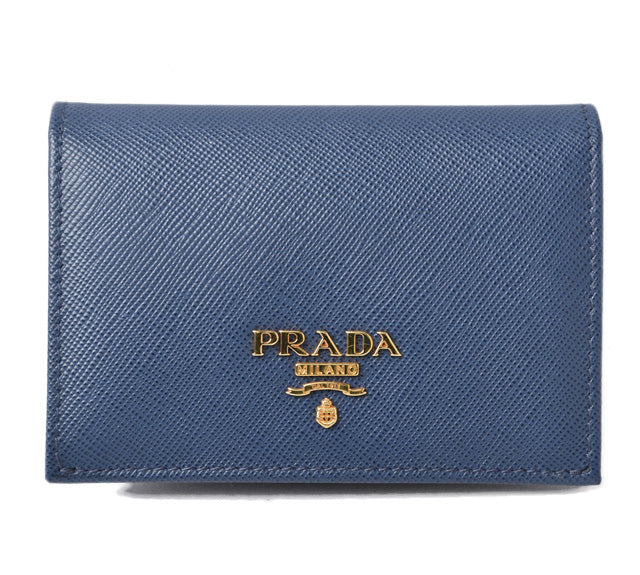 Prada Saffiano Metal Card Case 1M0945 in Pristine Condition