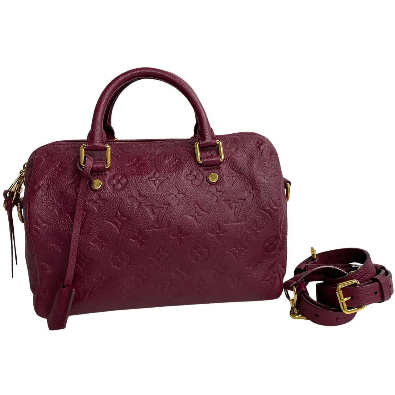 Louis Vuitton Speedy Bandouliere 25 Leather Handbag M40765 in Good condition