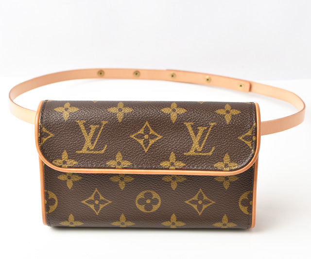 Louis Vuitton Monogram Canvas Pochette Florentine Waist Bag M51855 in Great Condition