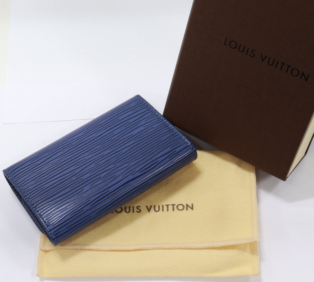 Louis Vuitton Key Case Silver Hardware M6381G in Pristine Condition