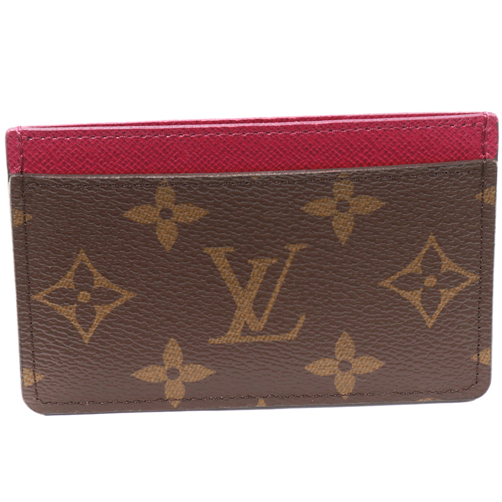 Louis Vuitton Monogram Canvas Card Case M60703 in Pristine Condition